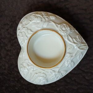 Lenox Heart Shaped Romantic Tea Light Candle Holder